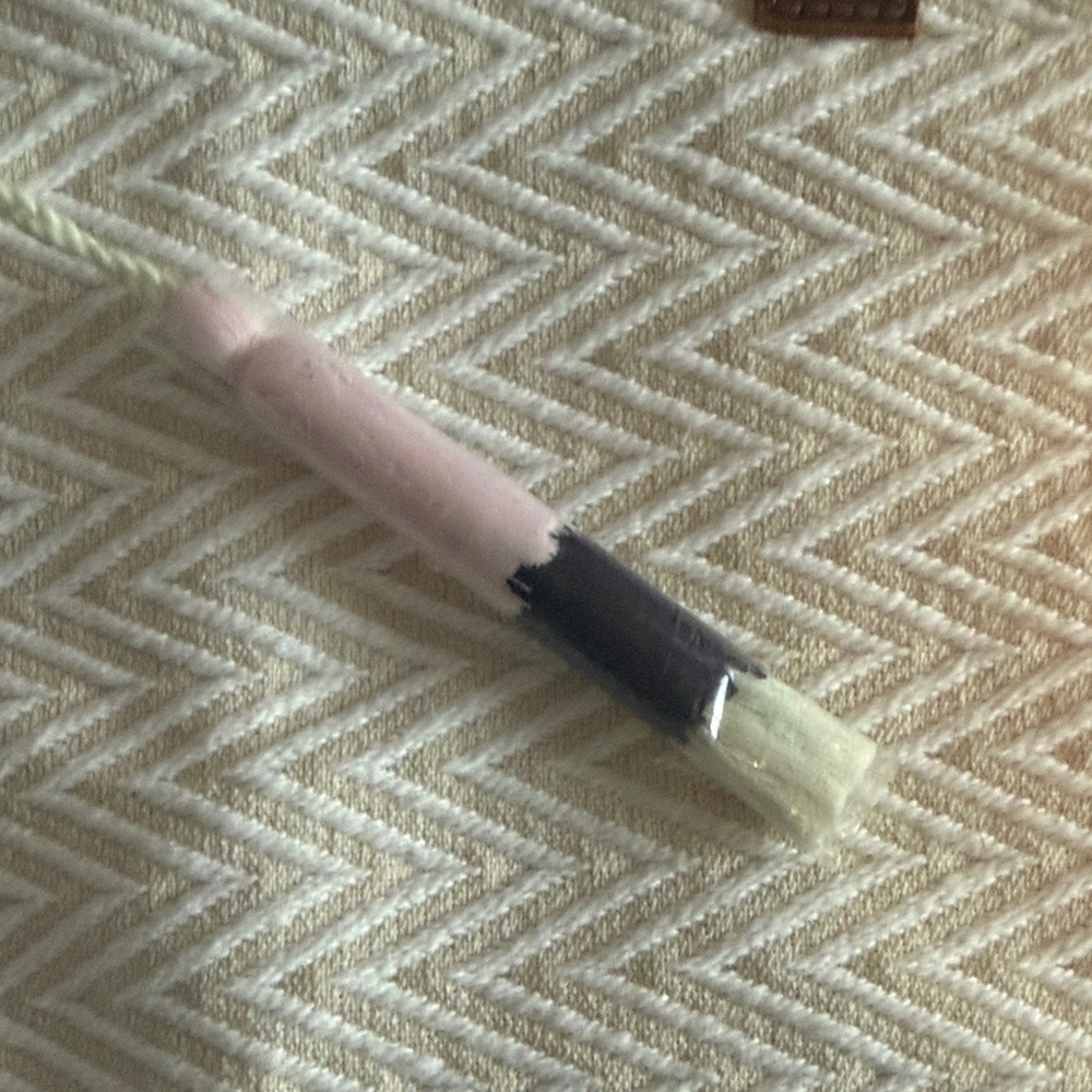 Stylish Cream and Brown Tote Bag - Picture 4 of 5